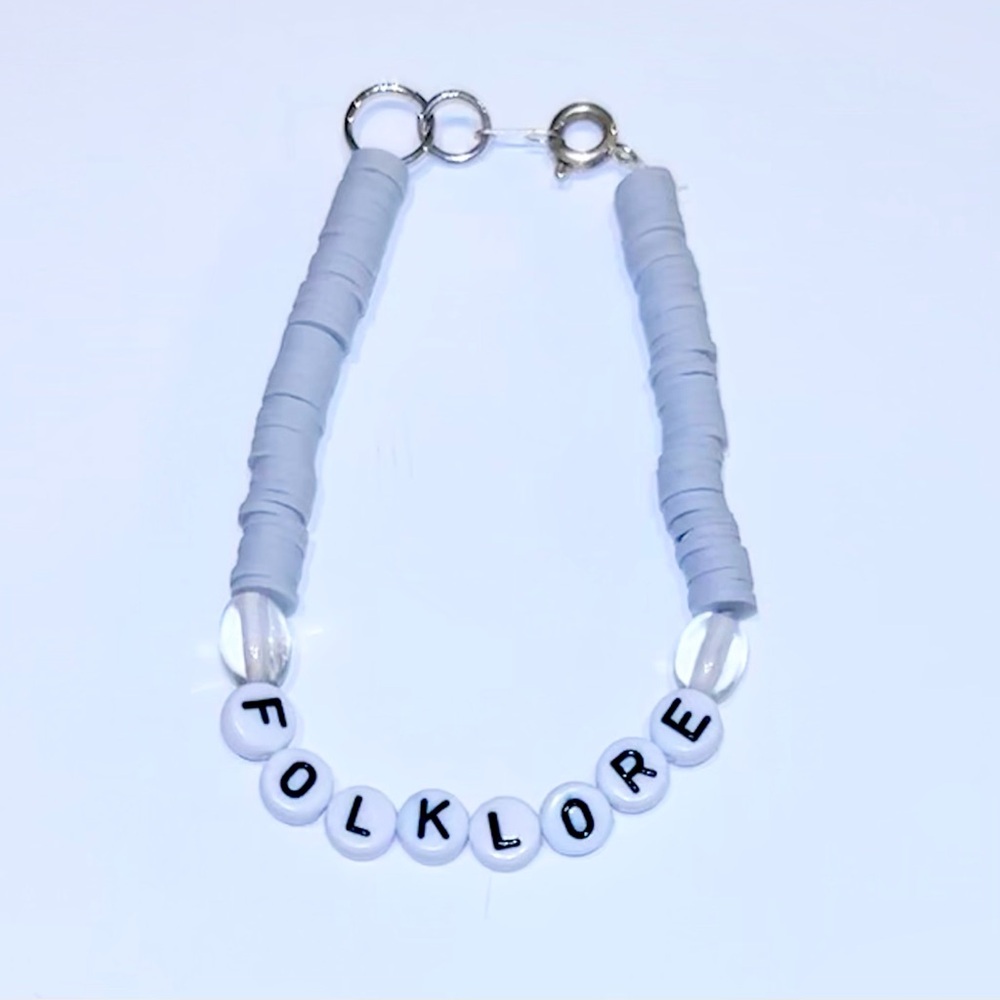 Taylor Swift Folklore Beaded Friendship Bracelet